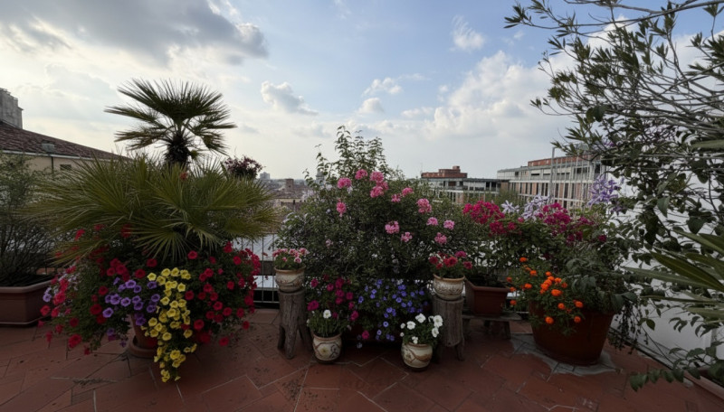 PADOVA - CENTRO STORICO: Sara Immobiliare è lieta di presentare un elegante attico arredato di cu...