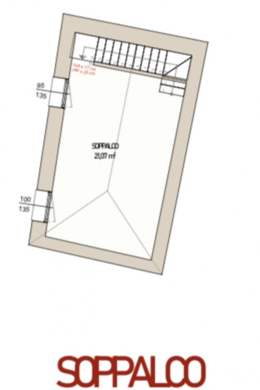 Porton del Luzzo NUOVO duplex con zona giorno al piano e 2 camere con rispettivi 2 bagni. Al pian...