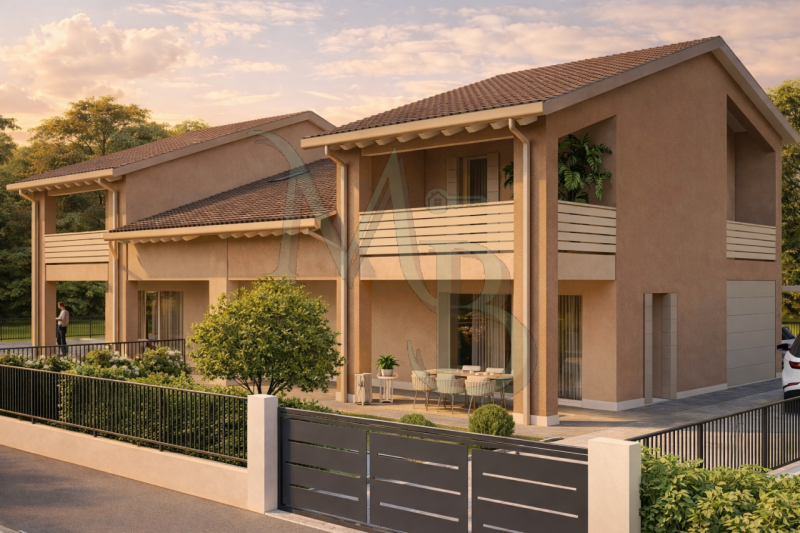 In contesto residenziale tranquillo, a San Giorgio delle Pertiche Immobiliare MB propone una porz...