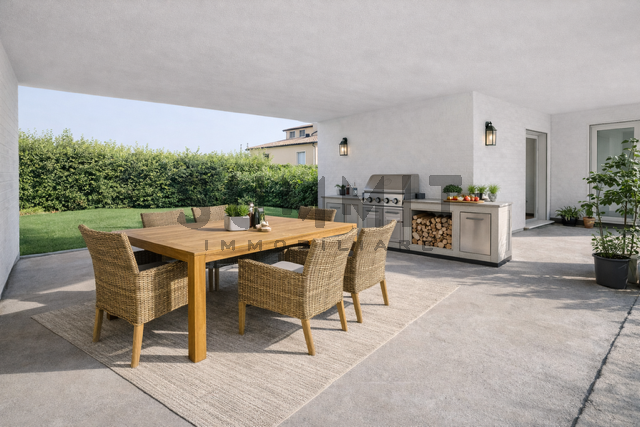 SCHIO – Caile: VILLA SINGOLA al grezzo avanzato con ampio terrazzo e giardino, portico/garage. Cl...