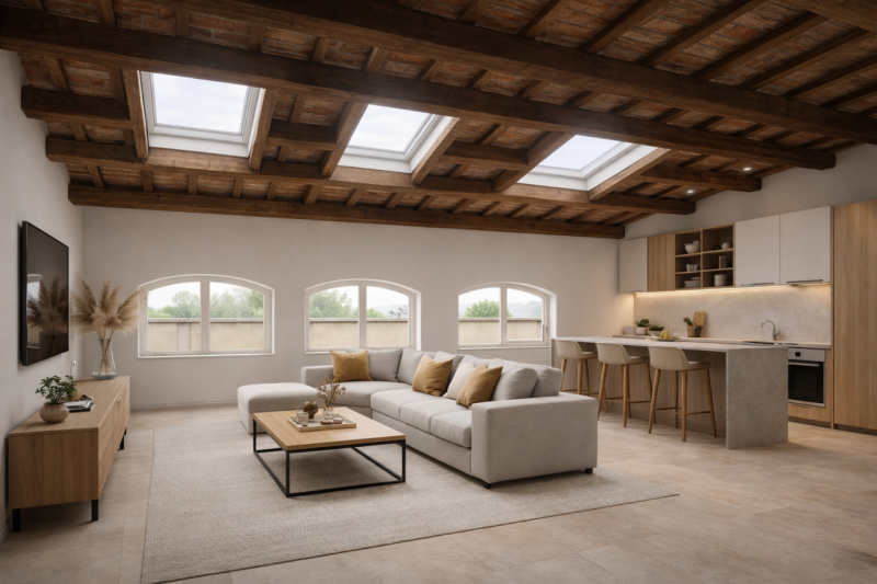 In un contesto ricco di storia e carattere, prende vita un raffinato intervento di restauro che r...