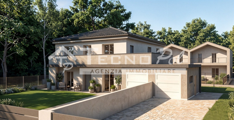 BORGORICCO - In costruzione proponiamo bifamiliare in orizzontale, due unità completamente indipe...