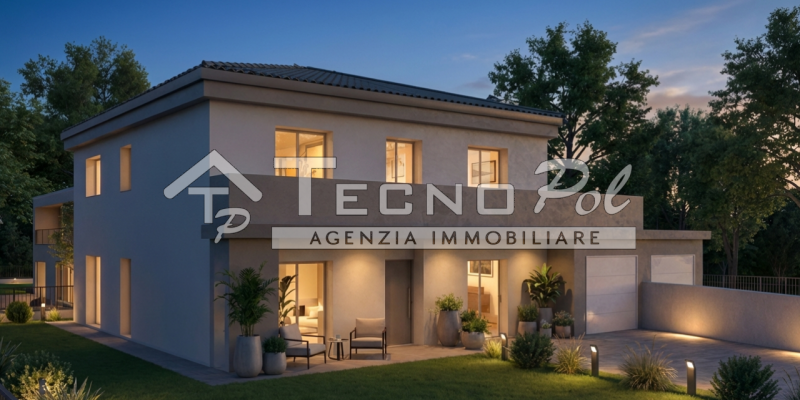 BORGORICCO - In costruzione proponiamo bifamiliare in orizzontale, due unità completamente indipe...