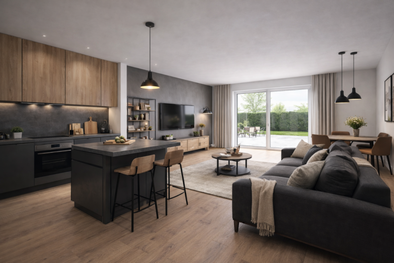 Scoprite questa affascinante porzione di testa quadrifamiliare situata nel centro storico di Noal...