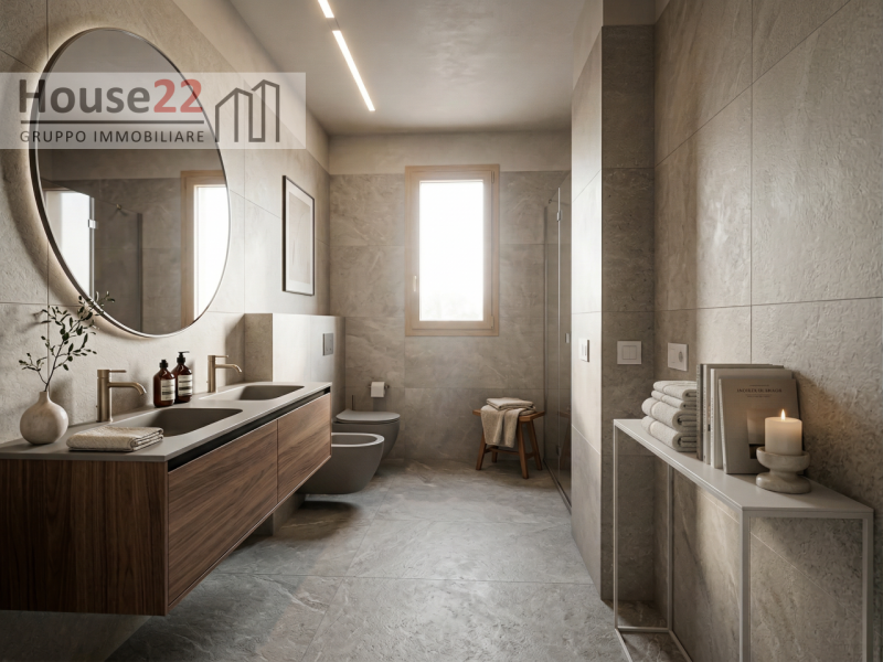 VICENZA. L'ARCHITETTURA CONTEMPORANEA INCONTRA LO SPAZIO GENEROSO. ESCLUSIVO TRICAMERE CON TERRAZ...