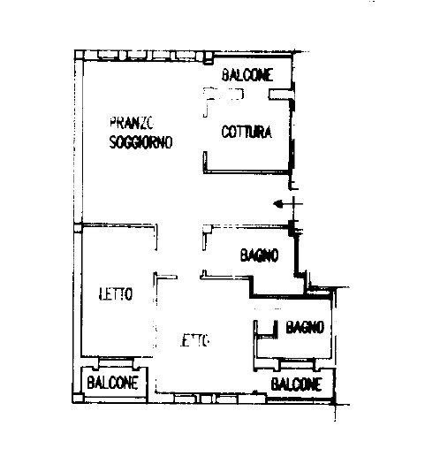 Proponiamo in vendita, un bellissimo e luminoso appartamento al terzo piano, situato in un curato...