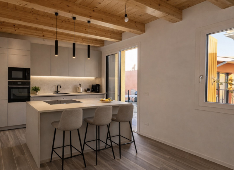 Brusegana. Euro 375.000 prezzo non trattabile. Casa schiera, su 2 livelli.  Classe A4, ep 26,16 k...