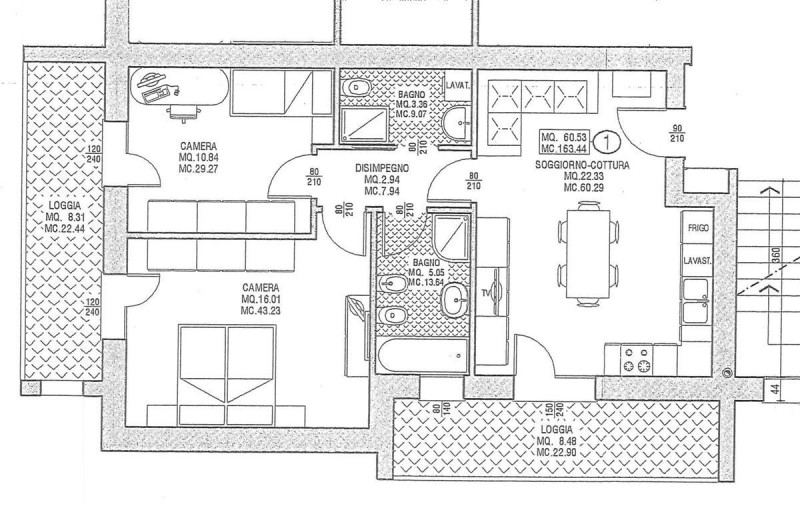 Nel quartiere S. Agostino di Albignasego, Disponibile dal 1 maggio, elegante appartamento triloca...