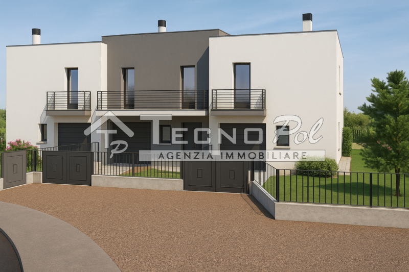 Nel comune di Loreggia proponiamo in costruzione trifamiliare composta da tre unità a schiera ind...