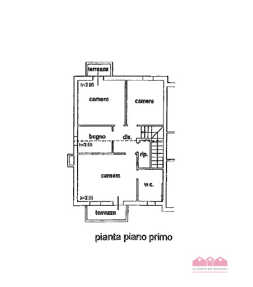 LANZE' DI QUINTO VICENTINO: DELIZIOSA SCHIERA DI TESTA CON GARAGE E GIARDINO PRIVATO, IN OTTIMO C...