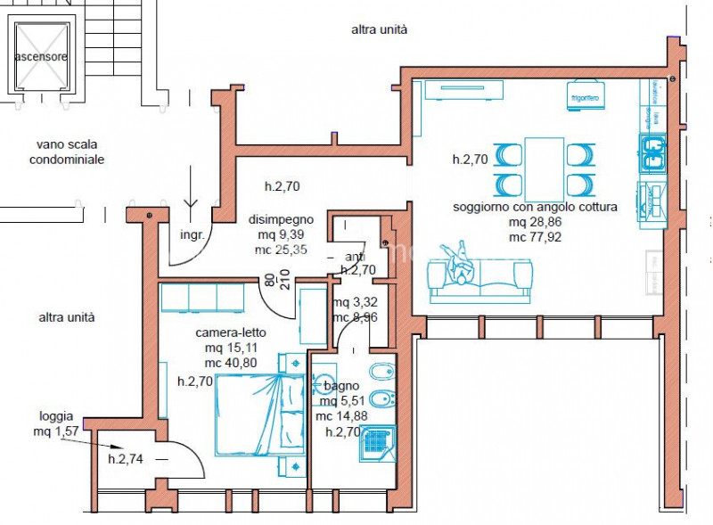LIBERO DA GIUGNO
In Piazza del Sole e della Pace, proponiamo in affitto un appartamento bilocale ...