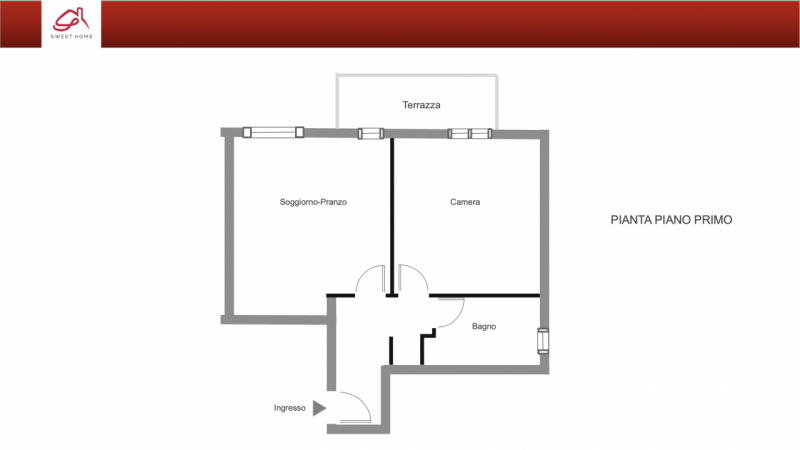 Padova (Mortise): appartamento al primo piano di stabile dotato di ascensore.
Ingresso, soggiorno...