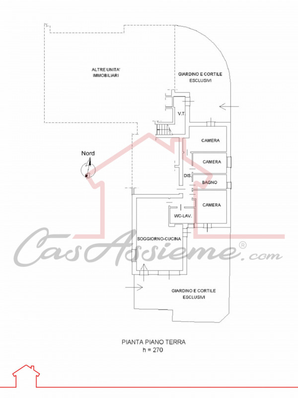 Rif. AI005
NOSTRA ESCLUSIVA - DISPONIBILI SOLUZIONI AL PIANO TERRA CON GIARDINO E ATTICO AL PIANO...