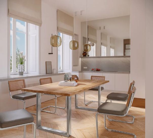 Elegante appartamento in CENTRO STORICO con 2 camere e due bagni in palazzetto completamente rist...