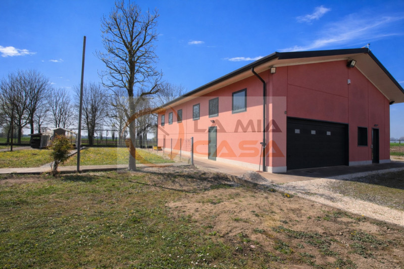 RIO di PONTE SAN NICOLO' - capannone agricolo di grandi metrature, con terreno adiacente per di c...