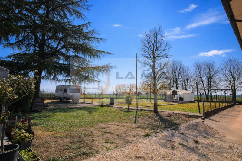 RIO di PONTE SAN NICOLO' - capannone agricolo di grandi metrature, con terreno adiacente per di c...