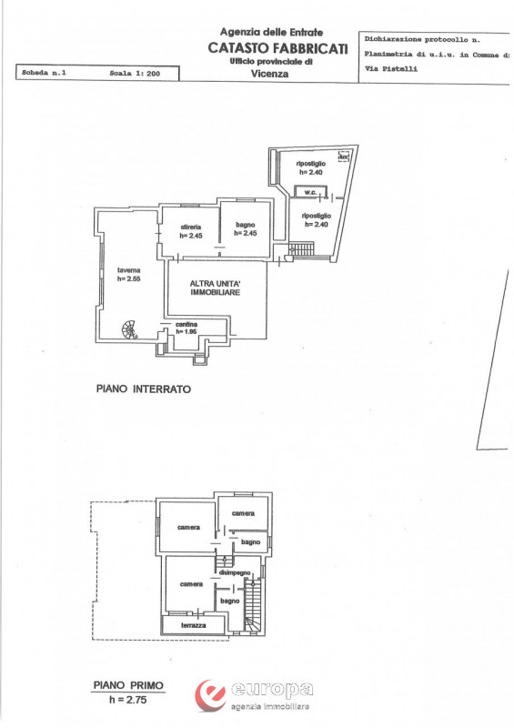 A pochi Km. dalla città, in direzione Nord e precisamente a CAVAZZALE, zona interna a viale Europ...