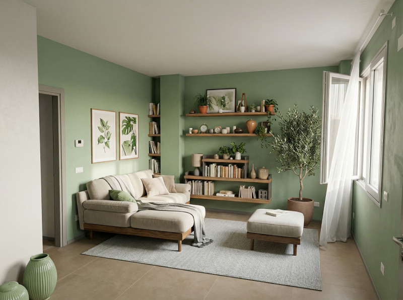 Porzione di bifamiliare di nuova costruzione in una via  tranquilla e comodissima  al centro citt...