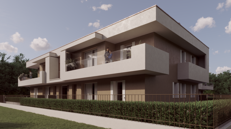 MASSANZAGO vic.ze: proponiamo appartamenti in fase di costruzione, all’interno di due palazzine m...