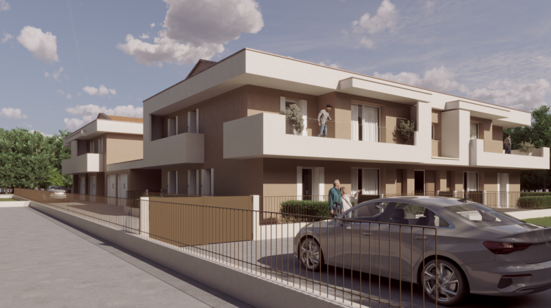 MASSANZAGO vic.ze: proponiamo appartamenti in fase di costruzione, all’interno di due palazzine m...