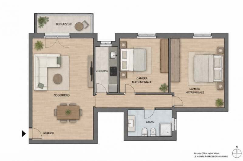 Asiago - Gallio Situato a pochi passi dal vivace centro di Gallio, questo appartamento rappresent...