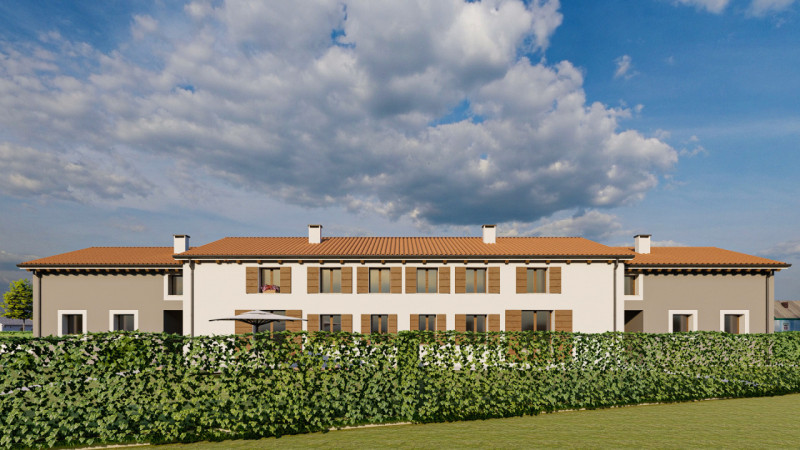 Scoprite la vostra nuova casa immersa nel verde, situata nella tranquilla zona di Taggì di Sotto ...