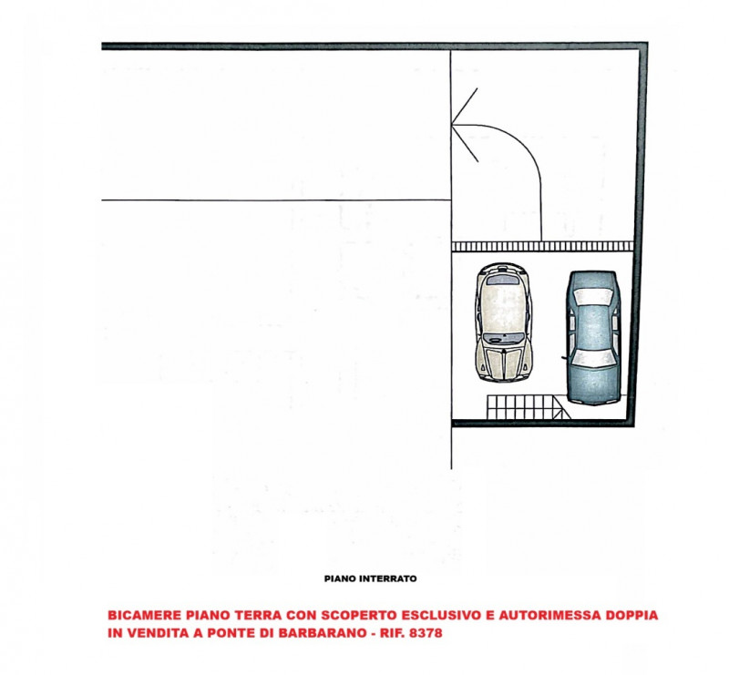 BICAMERE PIANO TERRA CON SCOPERTO ESCLUSIVO E AUTORIMESSA DOPPIA IN VENDITA A PONTE DI BARBARANO ...