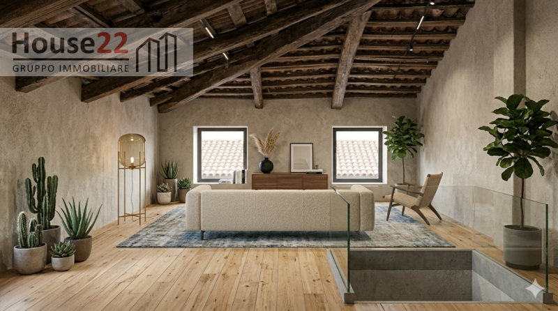 GAMBUGLIANO – VICENZA. In posizione panoramica con vista sui colli vendesi RUSTICO DA RISTRUTTURA...