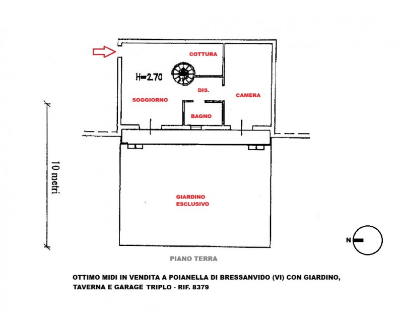 BRESSANVIDO - LOCALITA' POIANELLA: AMPIO MINI CON TAVERNA E GIARDINO ESCLUSIVO - RIF.8379
Scopri ...