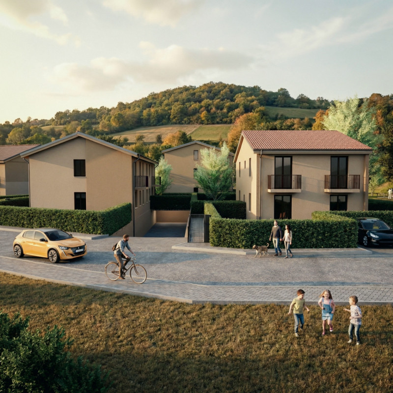 L'unità di Residenze Casa si compone da un appartamento tipologia mini con un servizio al primo p...