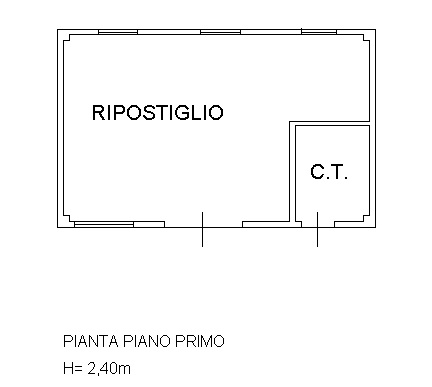 COMPOSIZIONE:
Proponiamo in vendita casa singola con garage e magazzino di pertinenza. Al primo p...