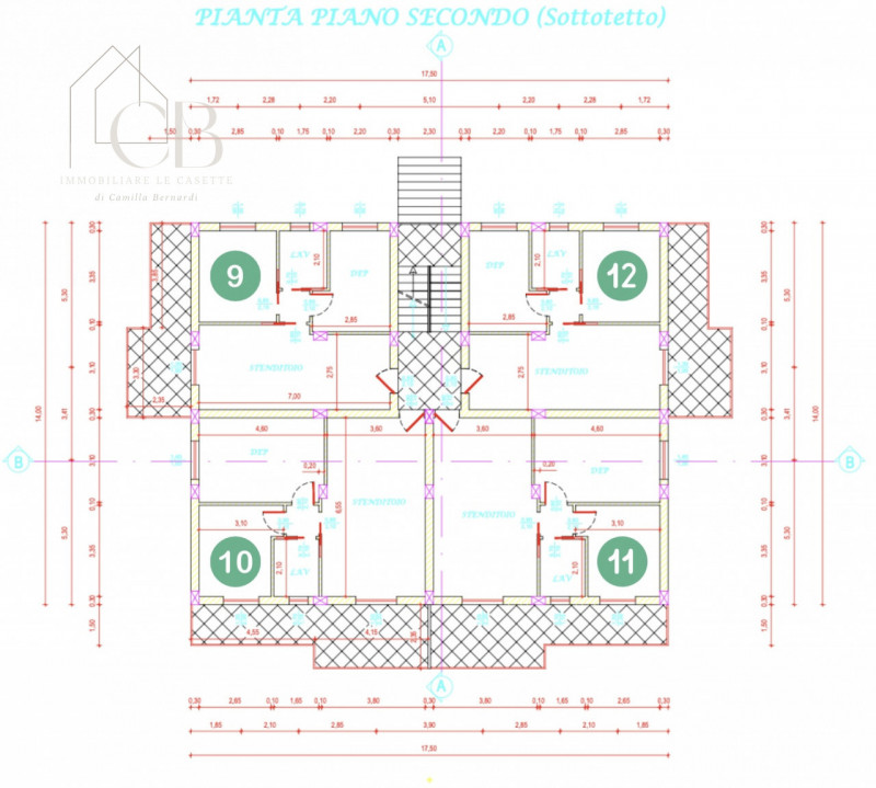 Direttamente sul lungomare di San Sostene Marina, proponiamo in vendita appartamento (numero 12 p...