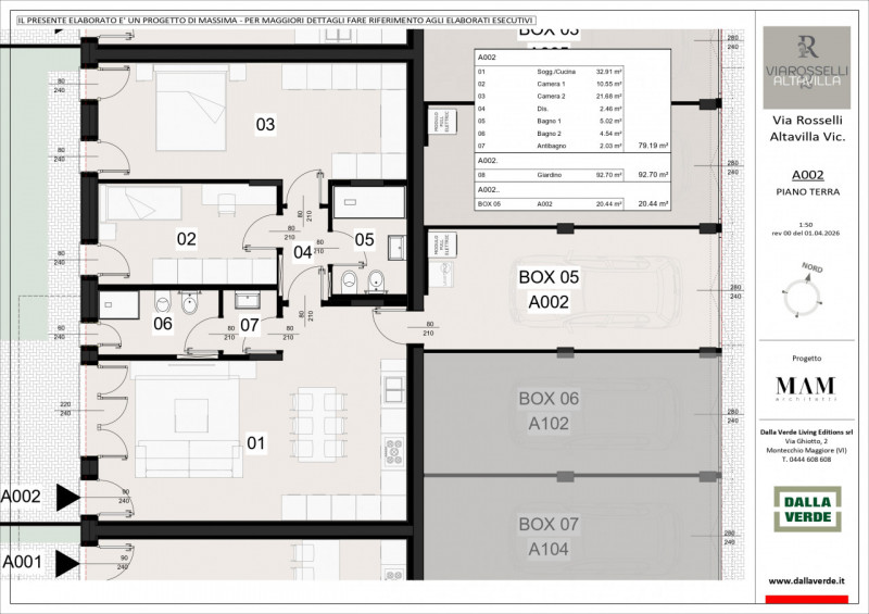 Stai cercando un NUOVO APPARTAMENTO BICAMERE CON GIARDINO E INGRESSO INDIPENDENTE IN CLASSE A4?

...