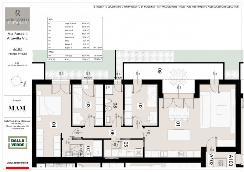 Stai cercando un NUOVO APPARTAMENTO TRICAMERE CON TERRAZZO ABITABILE IN CLASSE A4??

ALTAVILLA VI...