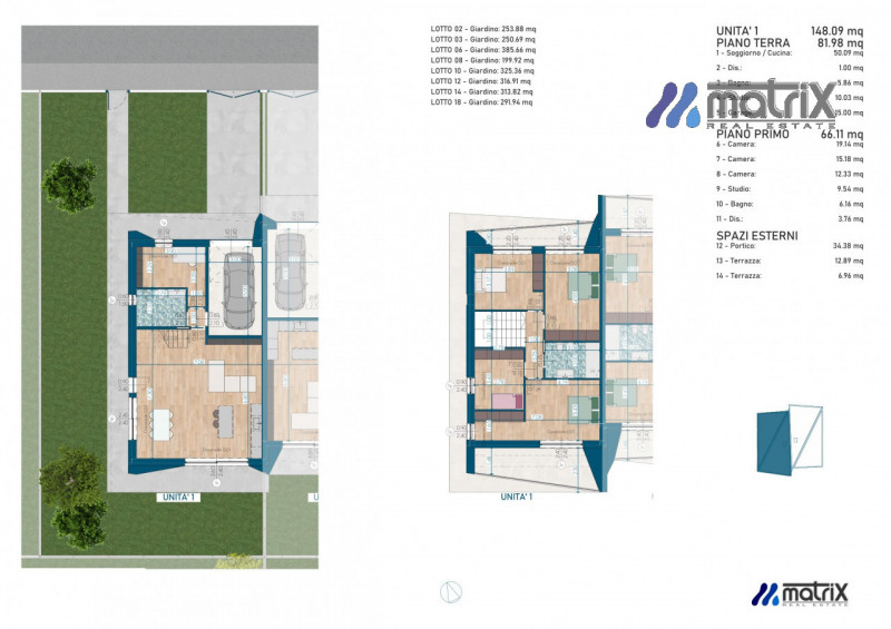 “ HABITAT”
a pochi Km dal centro di Vigonza a Noventa Padovana

Il nuovo Residence  composto da:
...