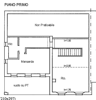 CRESPANO DEL GRAPPA: Porzione di bifamiliare in verticale, composta di ingresso indipendente, sog...