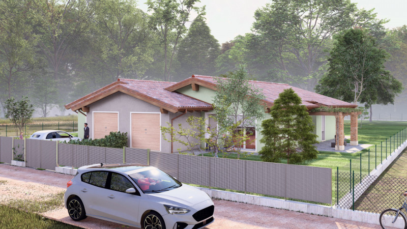 Prossima costruzione in posizione eccezionale! In centro ma non disturbata dai rumori! Porzione d...