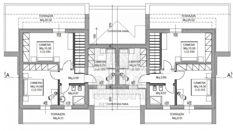 Rif. BifamMontegrotto. In zona centrale a Montegrotto Terme, proponiamo in vendita bifamiliare di...