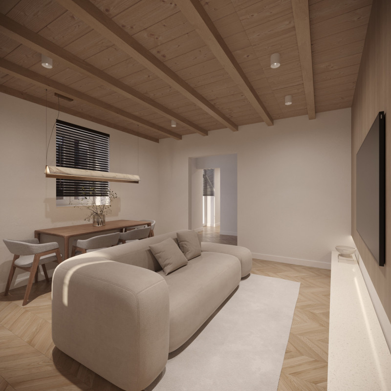 Scopri questa affascinante bifamiliare situata nel cuore di Campedello, una delle zone più ricerc...