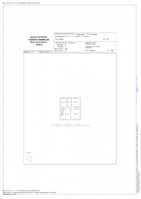 Scopri questa affascinante porzione d’angolo di villa a schiera nel cuore di Vigonza, una soluzio...