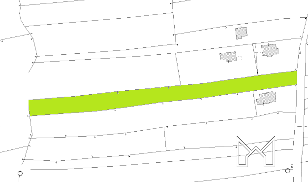 CRESPANO- In zona panoramica e tranquilla, proponiamo terreno agricolo di forma rettangolare di 3...