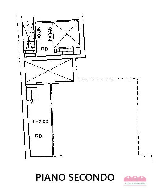 CORPUS DOMINI: ELEGANTE TRICAMERE CON INGRESSO INDIPENDENTE IN PALAZZO STORICO DEL  ‘700. RIF. VS...