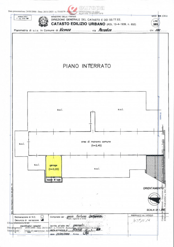 In una zona residenziale ricercata, proponiamo in vendita un appartamento bilocale situato al pri...