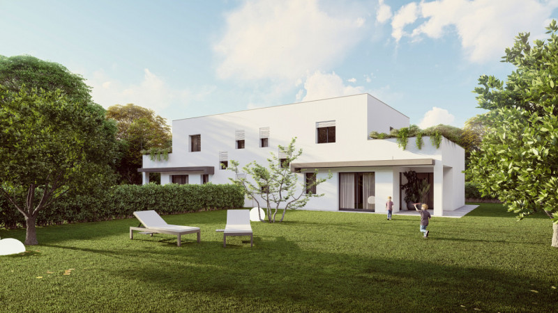 SARMEOLA DI RUBANO - Porzione di villa trifamiliare in vendita a Rubano, situata in quartiere res...