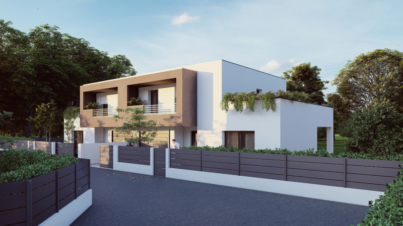 SARMEOLA DI RUBANO - Porzione di villa trifamiliare in vendita a Rubano, situata in quartiere res...
