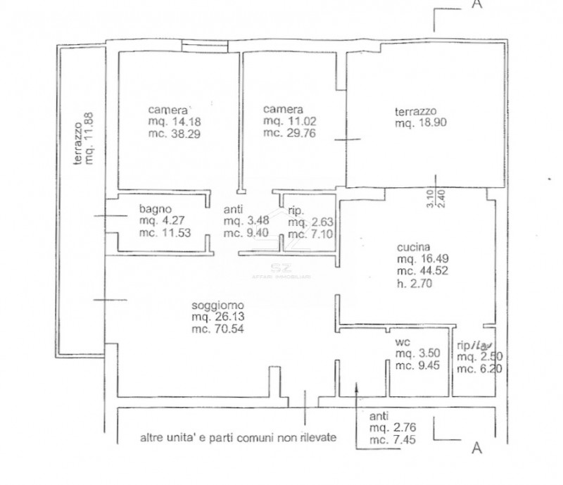 ALBIGNASEGO-S. AGOSTINO

 Ultimo piano con terrazzo abitabile – ottime condizioni

In posizione s...