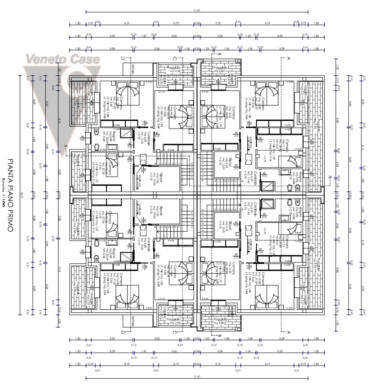 Proponiamo in vendita una splendida porzione di quadrifamiliare di nuova costruzione allo stato d...