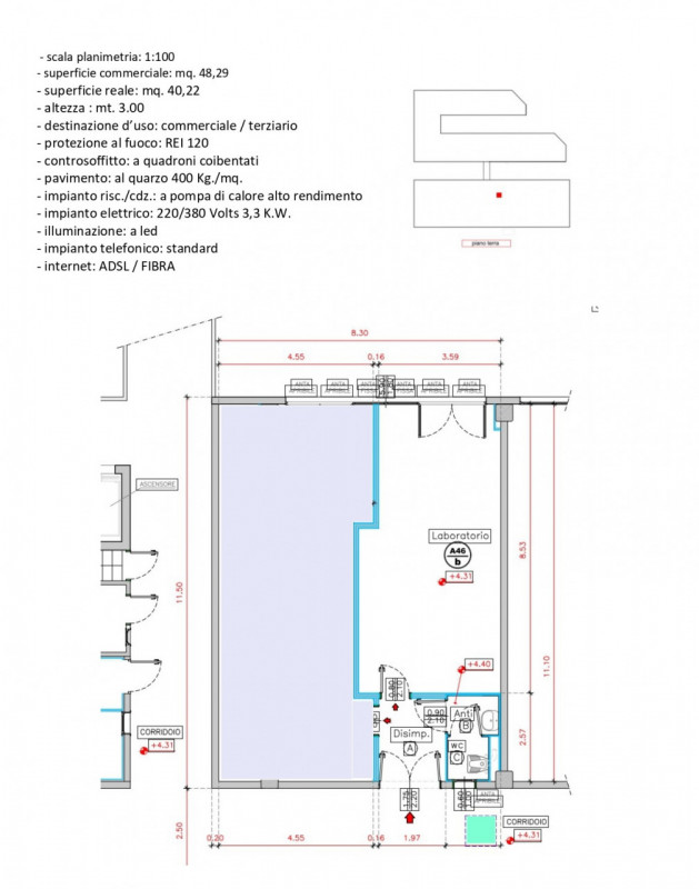 CAMISANO VICENTINO - 42FIL -PER INFO 0444/310220 

IN ZONA DI FORTE PASSAGGIO E BEN SERVITA, SI P...