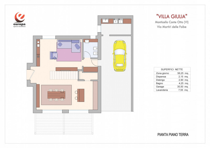 A CAVAZZALE 
Nel cuore della zona residenziale più esclusiva e ambita di Cavazzale, nasce "Villa ...