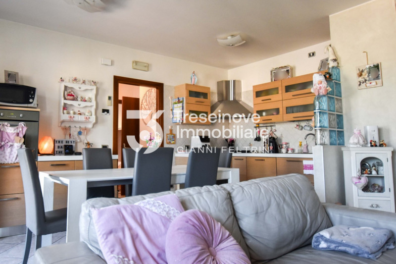 (Per INFO Feltrin Simone) Proponiamo in vendita un appartamento al primo piano a Paese, situato i...